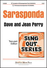 Sarasponda Two-Part choral sheet music cover